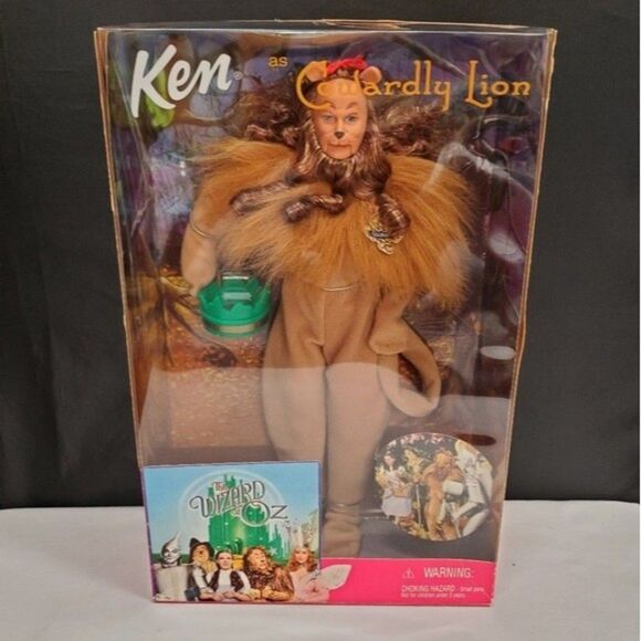 Ken as Cowardly Lion Doll Barbie 1999 the Wizard of Oz - Picture 1 of 7